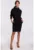 Rochie mulata cu maneci kimono –