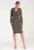 Rochie mulata simpla – verde – maneci lungi – viscoza