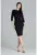 Rochie – neagra – Poliester –