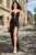 Rochie neagra de seara Kalissa cu pietre sclipitoare