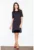 Rochie neagra – viscoza – maneci scurte