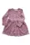 Rochie pentru fete – dungi – roz – bumbac-elastan