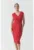 Rochie petrecut din amestec de modal cu decolteu in V