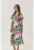 Rochie petrecuta cu imprimeu floral