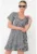 Rochie petrecuta cu model in carouri Zenith