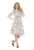 Rochie plisata cu un cordon in talie