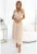 Rochie plisata cu volanase –