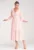 Rochie plisata – roz – primavara – poliester –