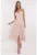 Rochie poliester – ecru –