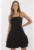 Rochie poliester – neagra –