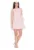 Rochie  poliester – roz