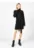Rochie pulover cu cordon in talie –