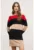 Rochie-pulover cu dungi