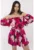Rochie roz/neagra – one size – poliester