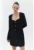 Rochie-sacou cu buzunare cu refilet