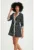 Rochie-sacou din tuid in carouri