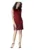 Rochie scurta 590219 – Poliester/Elastan – Rosu