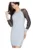 Rochie scurta – Bumbac/Elastan – Gri