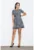 Rochie scurta –  albastru – poliester – pentru orice ocazie