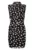 Rochie scurta cambrata cu buline