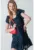 Rochie scurta cu buline
