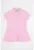 Rochie scurta cu decolteu polo