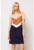 Rochie scurta cu design colorblock Sirina