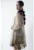 Rochie scurta cu strat exterior transparent