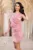 Rochie scurta de ocazie Rosalia cu floare maxi din organza