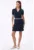 Rochie scurta din amestec de bumbac