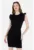 Rochie scurta din bumbac cu croiala bodycon