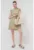 Rochie scurta din bumbac organic cu aspect perforat