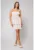 Rochie scurta fara bretele Beige I 16968