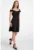Rochie scurta fara maneci cu model uni