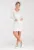 Rochie scurta – gri deschis – din viscoza