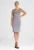 Rochie simpla – fara bretele – gri – poliester