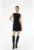 Rochie slim fit cu croiala in A