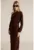 Rochie slim fit cu decolteu pe un umar