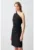 Rochie slim-fit din in cu decolteu pe un umar