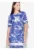 Rochie sportiva decolteu minimal – albastra – poliester 100% –