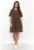 Rochie supradimensionata cu maneci cazute