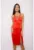 Rochie tafta – rosu – rosu