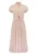 Rochie tip camasa din amestec de modal – Bej inchis