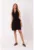 Rochie tip sacou – Poliester – Negru –