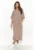 Rochie tip tricou cu decolteu in V si buzunare aplicate