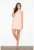 Rochie trapez – roz – poliester