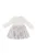 Rochie tricotata cu fusta din tull – Cute Bear – Ecru – pentru fetite