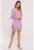 Rochie tricotata mini cu spatele decupat –