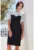 Rochie tricotata – neagra – poliester