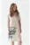Rochie-tricou cu decolteu in V